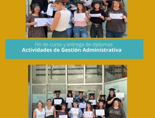 Fin de Curso Alumnos Gestión Administrativa presencial